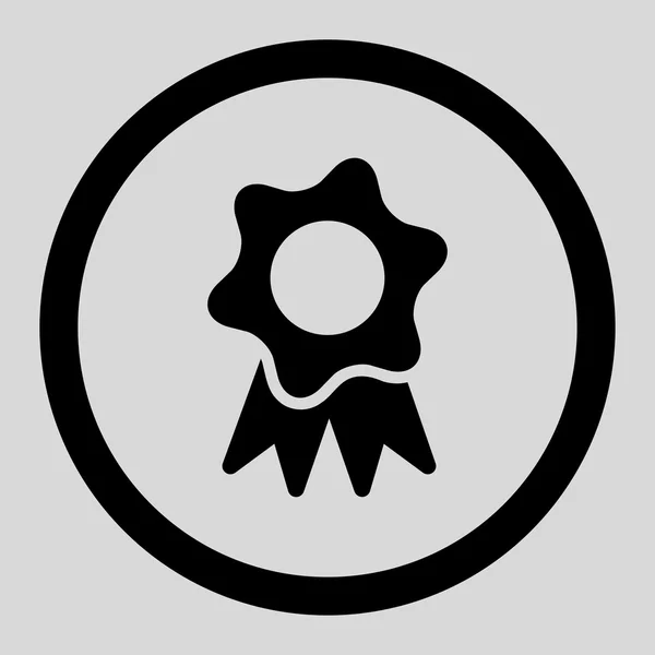 Prize Seal Circled Vector Icon — Stockvector
