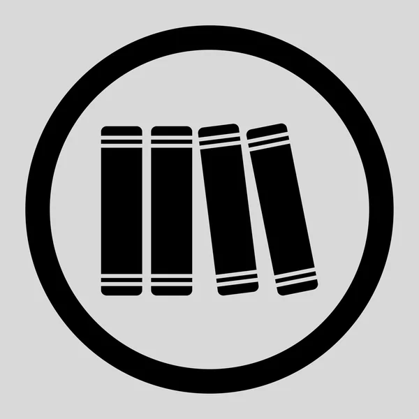 Biblioteca Icono vectorial circular — Vector de stock