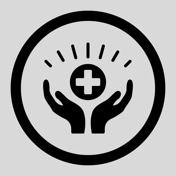 Medical Maintenance Circled Vector Icon — 스톡 벡터