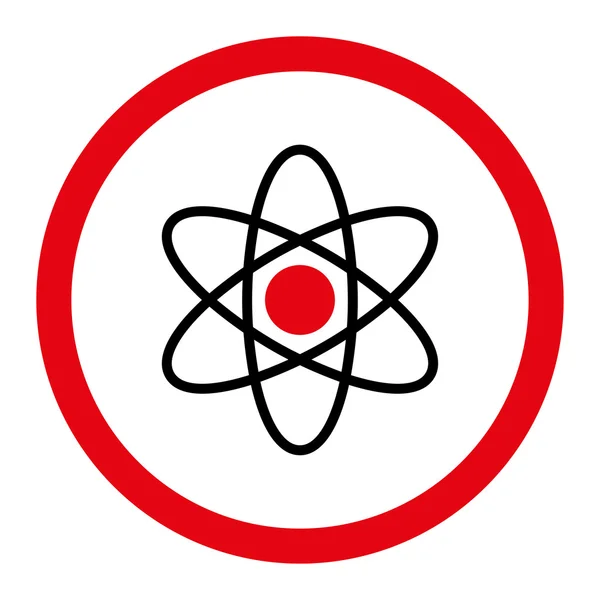 Atomic inringad vektor Icon — Stock vektor