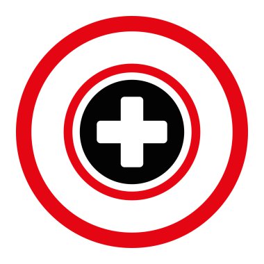 Rounded Cross Circled Vector Icon