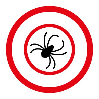 Spider Circled Vector Icon