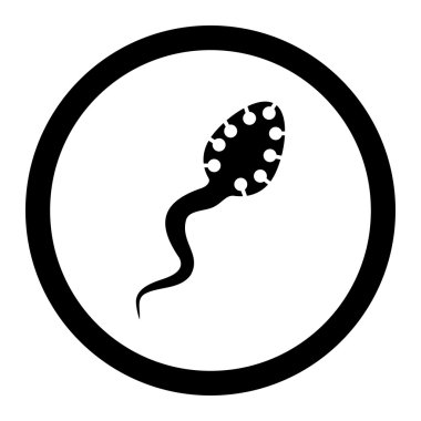 Infectious Bacteria Circled Vector Icon