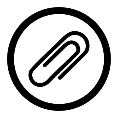 ATAÇ yuvarlak vektör simgesi