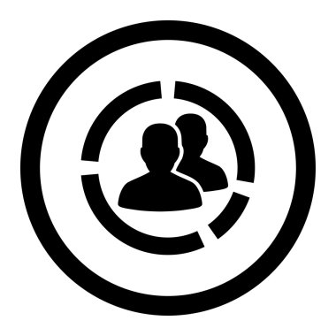 Sickness Diagram Rounded Vector Icon