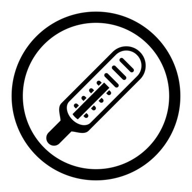 Thermometer Circled Vector Icon