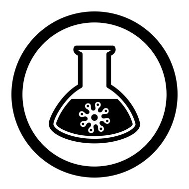 Infection Analysis Rounded Vector Icon