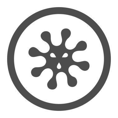 Microorganism Circled Vector Icon