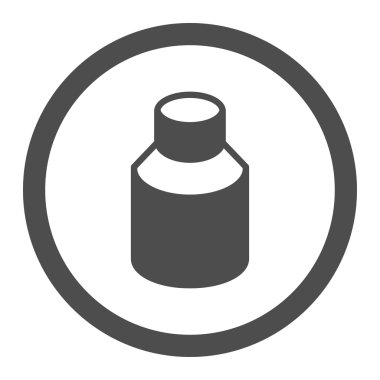 Jar Circled Vector Icon