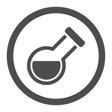 Yuvarlak vektör simge imbik