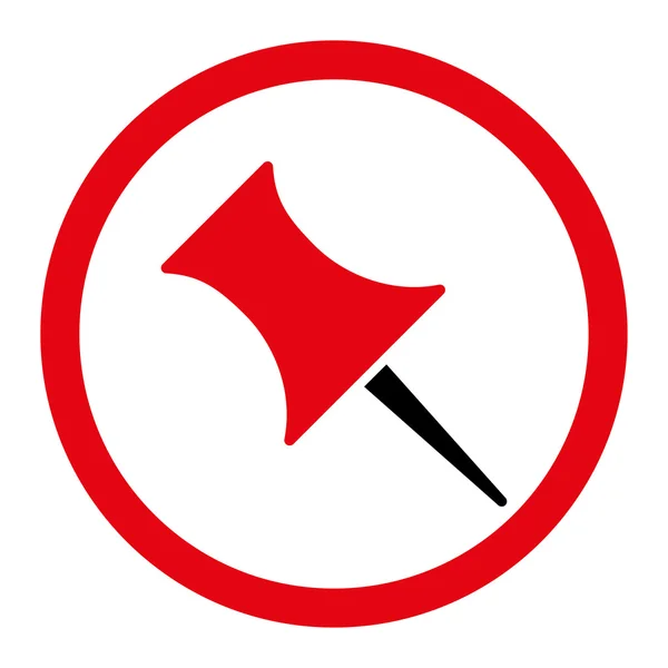 Stift eingekreistes Vektor-Symbol — Stockvektor