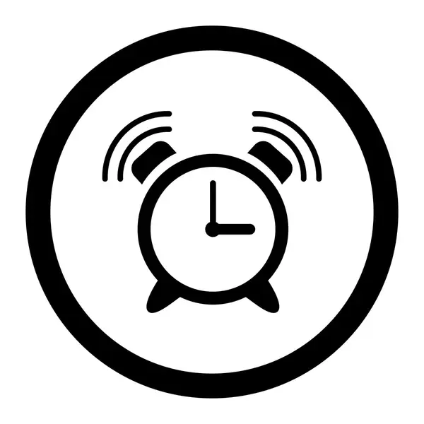 Reloj de emergencia anillo círculo Vector icono — Archivo Imágenes Vectoriales