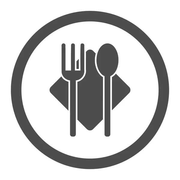 Nutriție Circled Vector Icon — Vector de stoc