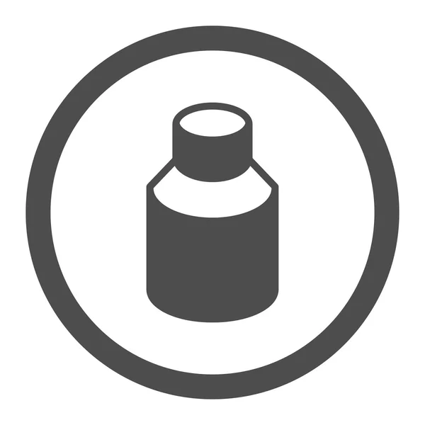 Jar Circled Vector Icon — Stockový vektor