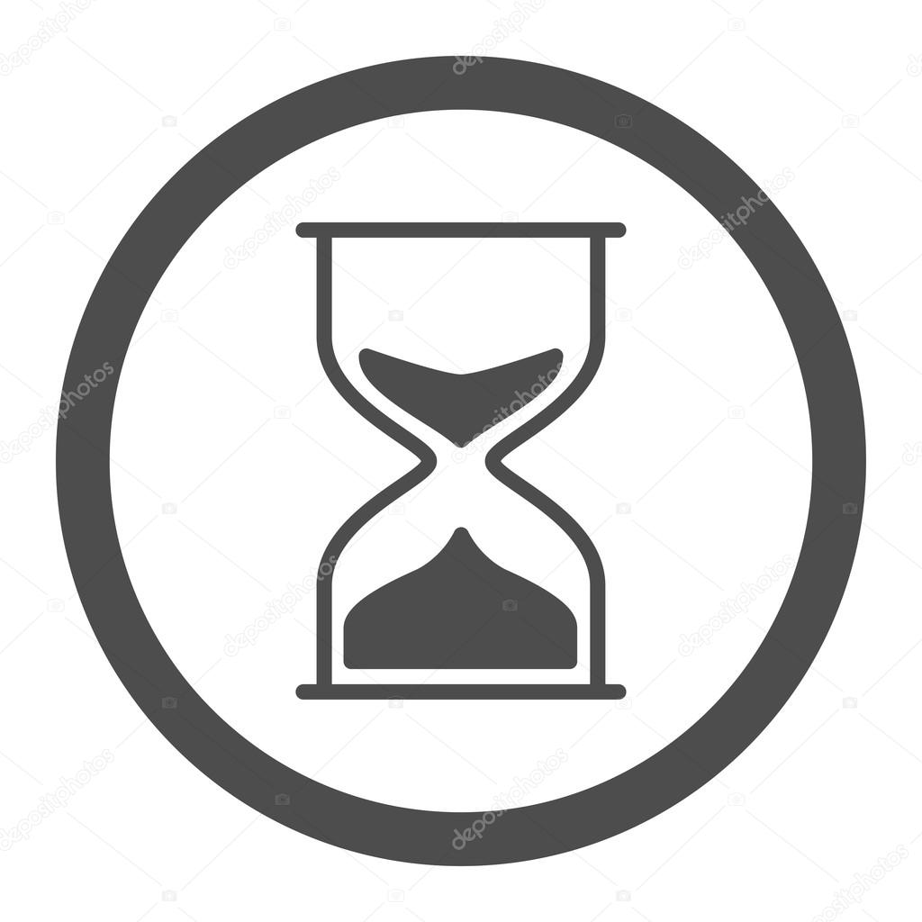 Hourglass Rounded Vector Icon