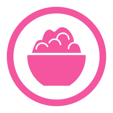 Porriage yuvarlak Raster simgesi