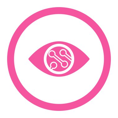 Akıllı Lens yuvarlak Raster simgesi