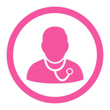 Doktor yuvarlak Raster simgesi