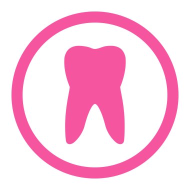 Diş yuvarlak Raster simgesi