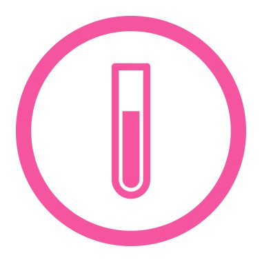 Test tüpü yuvarlak Raster simgesi