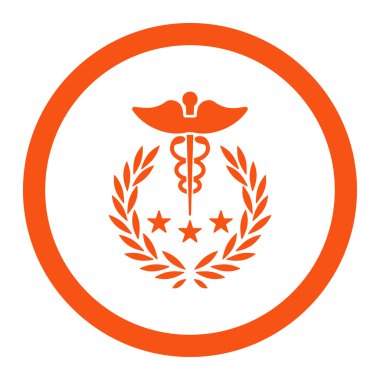 Caduceus Logo yuvarlak Raster simge