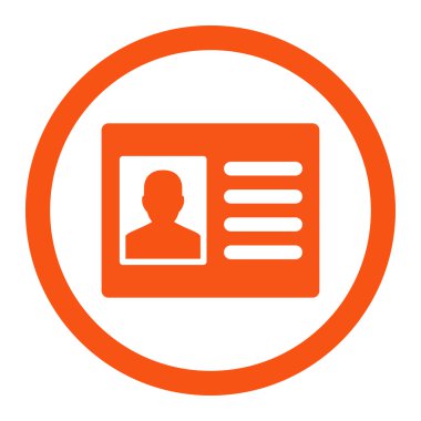 Hasta hesabı yuvarlak Raster simgesi