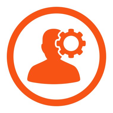 Migren yuvarlak Raster simgesi