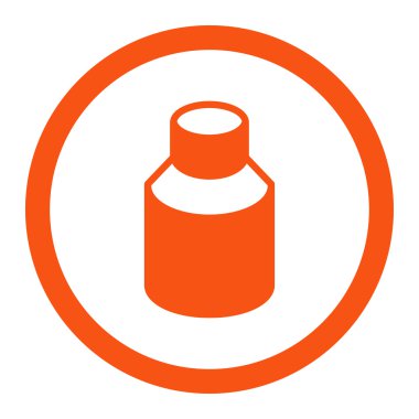 Phial yuvarlak Raster simgesi