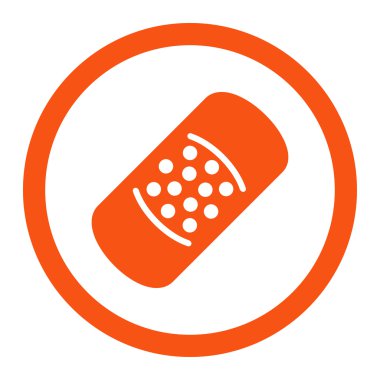 Yama yuvarlak Raster simgesi