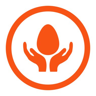 Kuluçka makinesi yuvarlak Raster simgesi