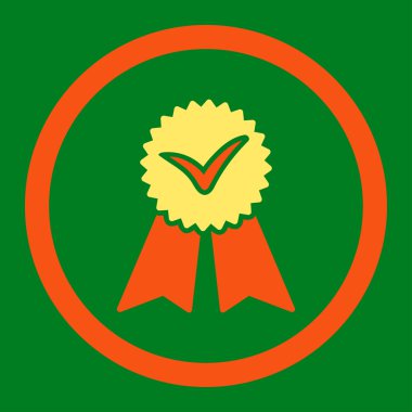 Onayı yuvarlak Raster simgesi