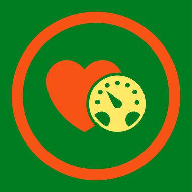 Tansiyon ölçer yuvarlak Raster simgesi