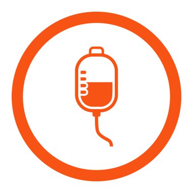 Terapi damlalık yuvarlak Raster simgesi