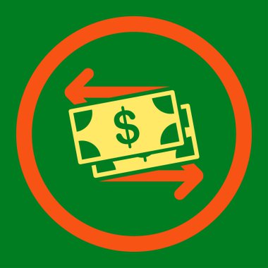 Para Satım yuvarlak Raster simgesi