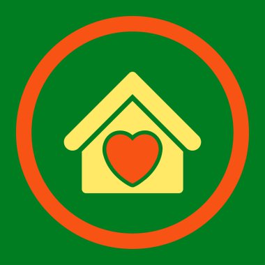 Darülaceze yuvarlak Raster simgesi