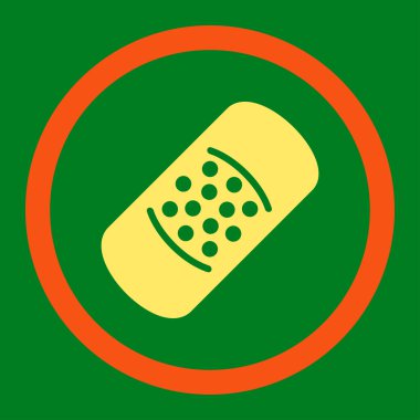 Yama yuvarlak Raster simgesi