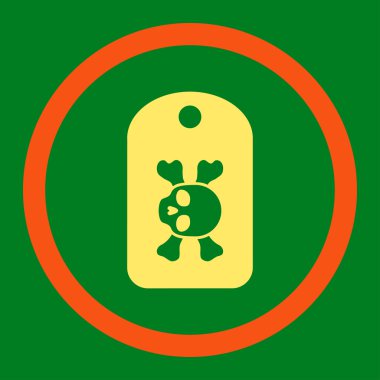 Morg Mark Raster simgesi yuvarlak