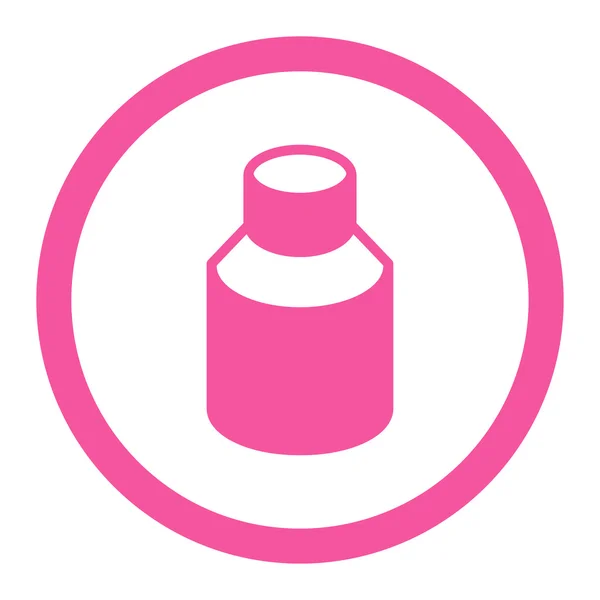 Phial Rounded Raster Icon — Stock Photo, Image