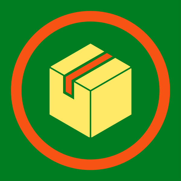Package Rounded Raster Icon