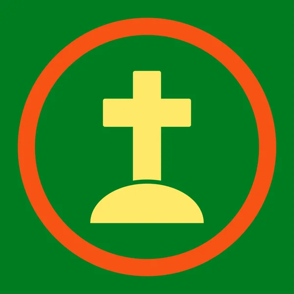 Кладбищенская растровая икона — стоковое фото