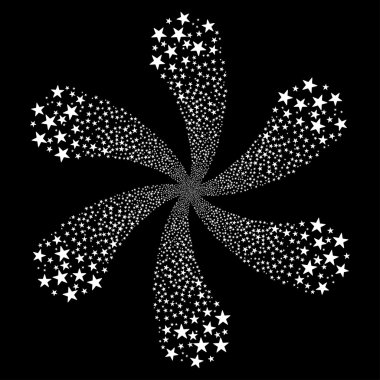 Havai fişek yıldız çiçek