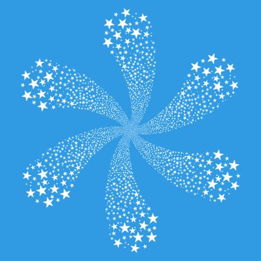 Havai fişek yıldız çiçek