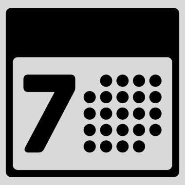 Randevu hafta simgesi