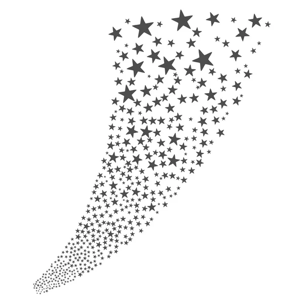 Феєрверк зірка потік — стокове фото