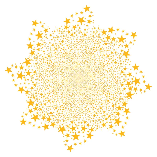 Fogos de artifício Star Flower — Fotografia de Stock