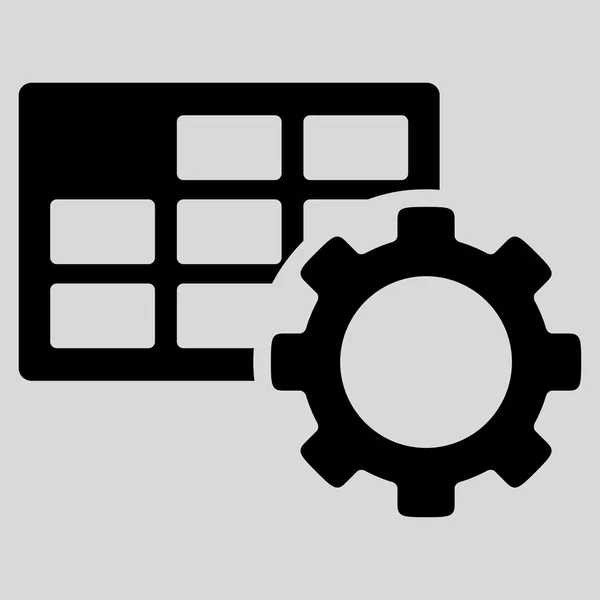 Schema alternativ ikonen — Stockfoto