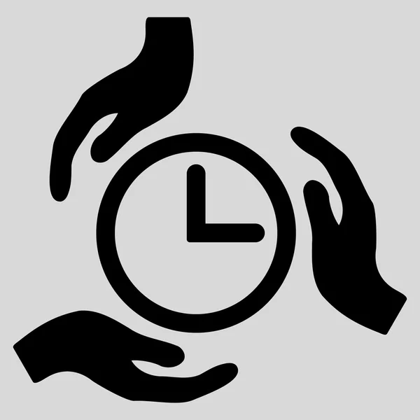 Time Care Icon — Stockfoto