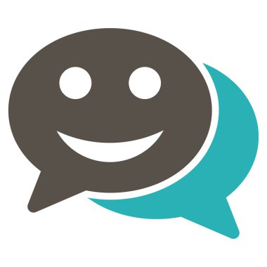 mutlu sohbet simgesi