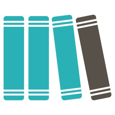 Kütüphane kitap simgesi