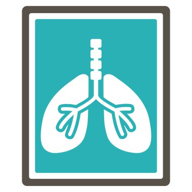 Akciğer röntgeni fotoğraf simge